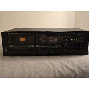 Vintage Marantz SD-162 Dual Cassette Deck | TESTED/B SIDE WORKS/A SIDE EASY FIX